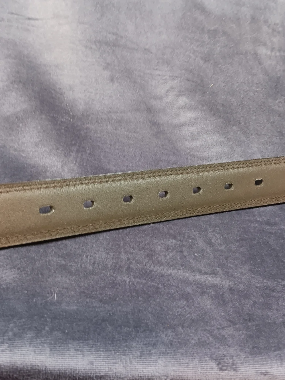 Dockers Brown Leather Belt with Silver Colored Buckle
